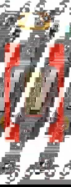 4 Pole, 120 to 277 VAC, 20 Amp, Industrial Grade Toggle Four Way Switch